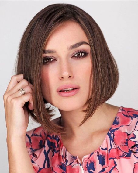 Keira Knightley Bob Haircuts for  Fine Hair