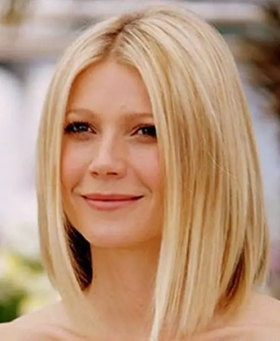 Gwyneth Paltrow Medium Length Hairstyles for Thin Hair