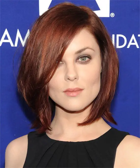 Medium Hairstyles Dark Hair