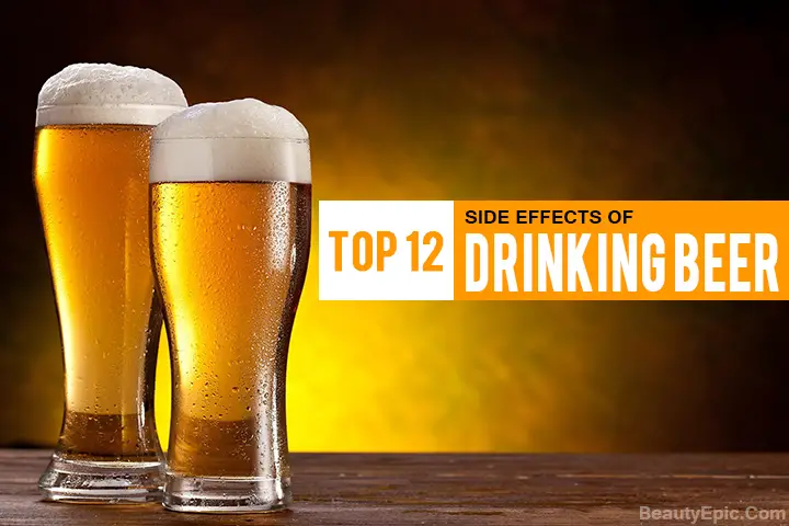 harmful side effects of beer