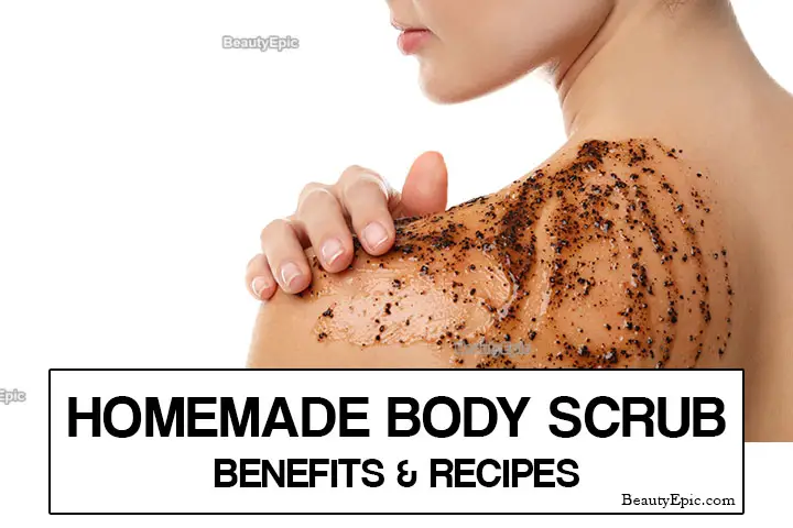 homemade body scrub