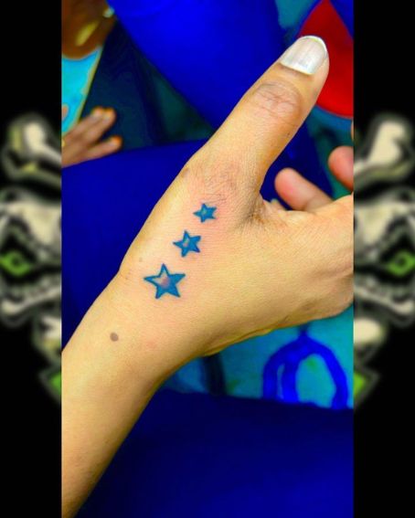 Blue Star Tattoo