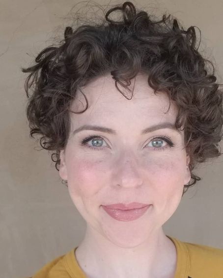 Pixie Haircut With Free Ringlets