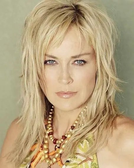 Sharon Stone Long Shag