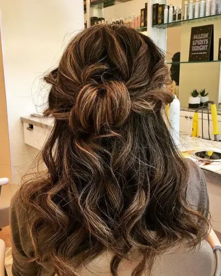 19 Most Beautiful Messy Updos For Long Hair