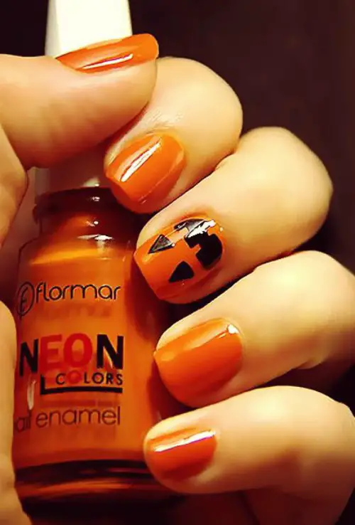 Halloween Nail Designs for Short Nails