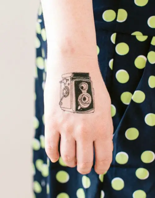 Camera Tattoo Ideas