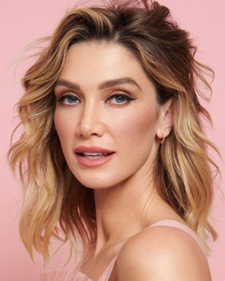 Delta Goodrem Layered Medium Shag Haircuts