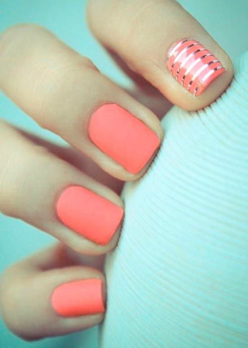 Matte Nail Design