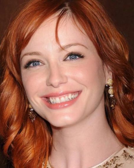 Christina Hendricks Medium Red Hairstyles