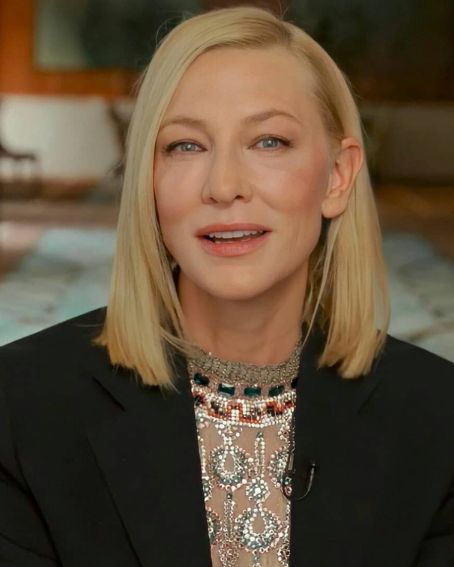 Cate Blanchett Medium Straight Hairstyles