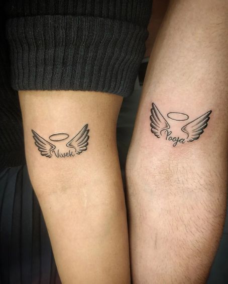 Warrior Tattoo For Couples