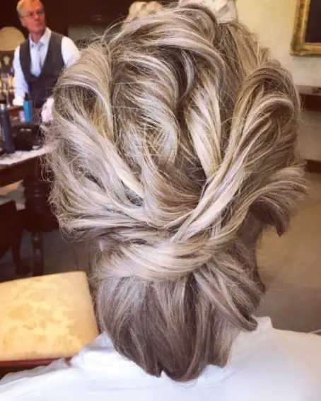 Standout Messy Updo