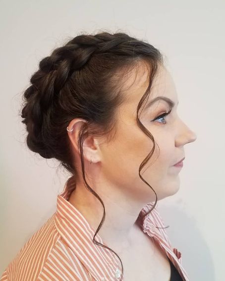 Dutch Braided Updo