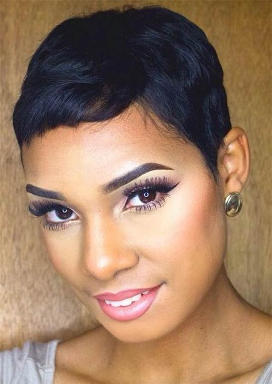 Pixie Cut Black Girl