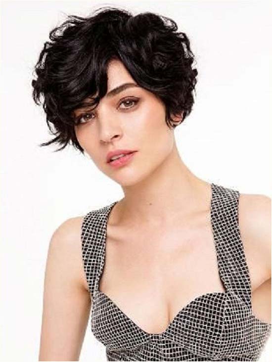 Gonca Vuslateri Curly and Wavy Pixie Cuts