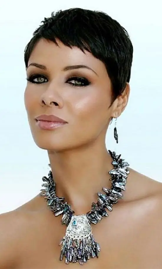 Black Short Pixie Cuts