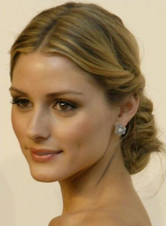 Olivia Palermo Updos for Medium Length Hair