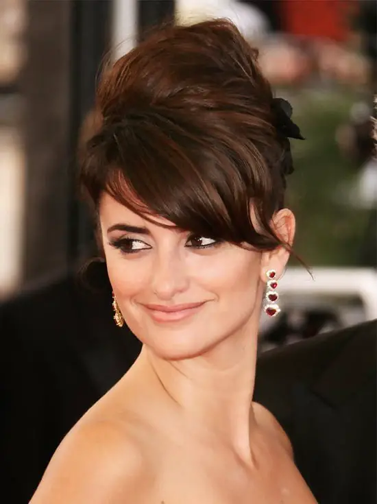 Penelope Cruz French Twist