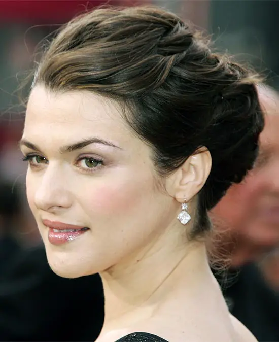 Rachel Weisz French Twist Updo