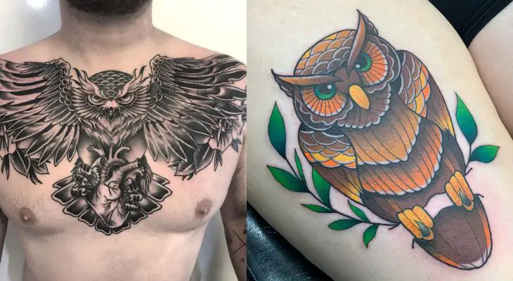 owl tattoo