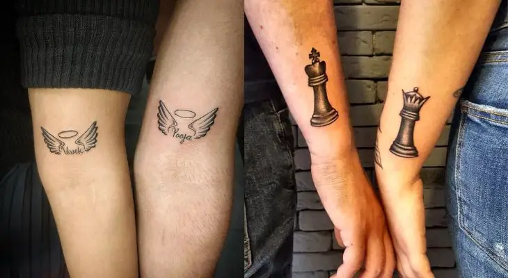 25 Romantic Couple Tattoo Ideas to Make Your Beloved One Feel Special   Tikli