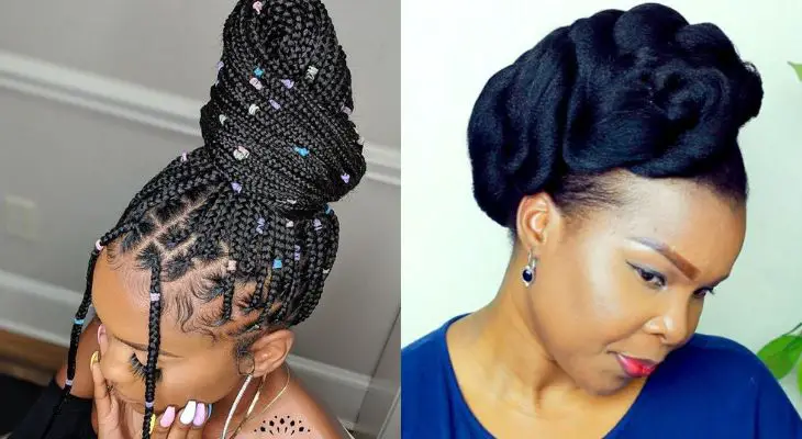 UPDO hair styles for Black Women