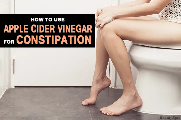 apple cider vinegar for constipation