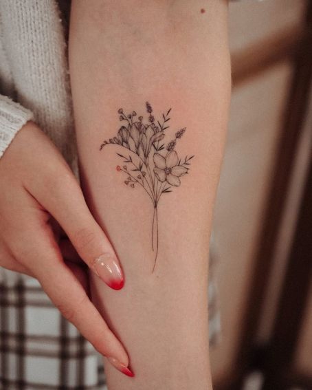 Wildflower Tattoo