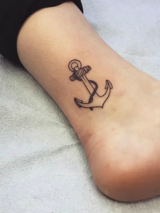 45 Beautiful Ankle Tattoos and Their Meanings You May Love to Try!