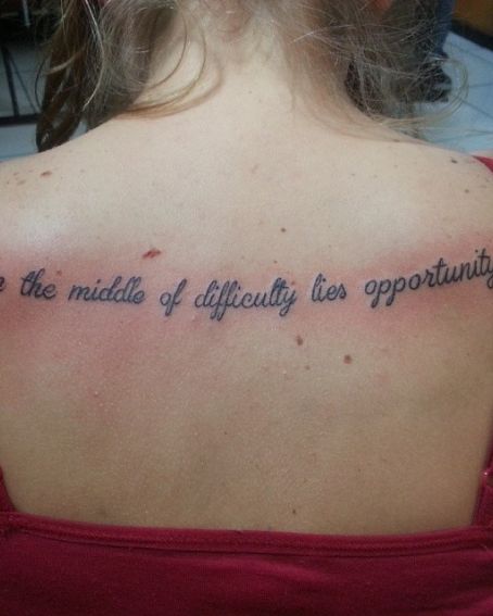 Back Quote Tattoo