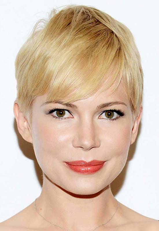Pixie Cut Round Face