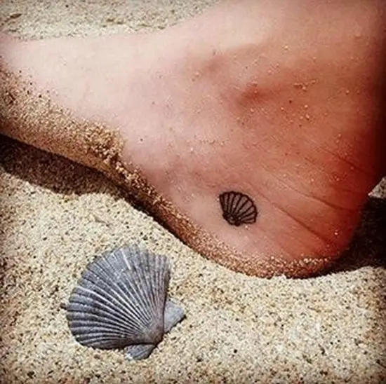 Small Shell Tattoo