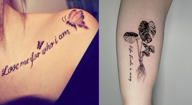 quote tattoos