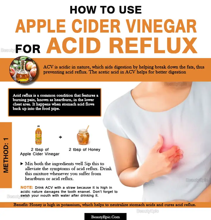 apple cider vinegar for acid reflux