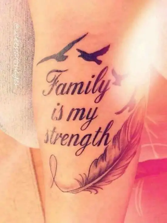 family is my strength