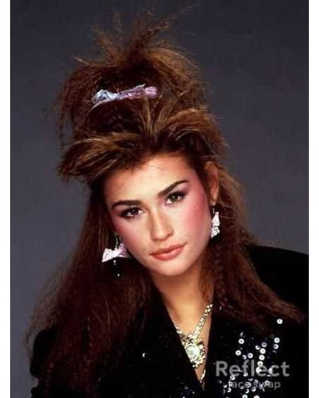 Demi Lovato’s 80s Hairstyle