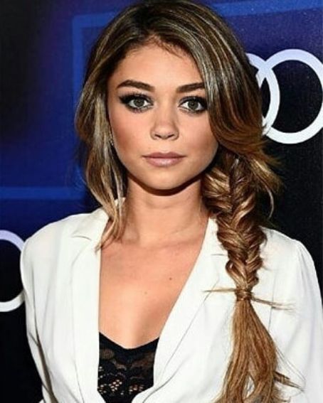 Sarah Hyland Long Braided Hairstyle