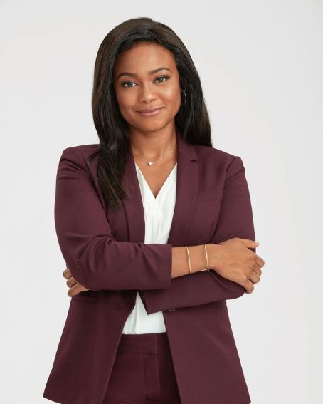 Tatyana Ali Long Straight Hair