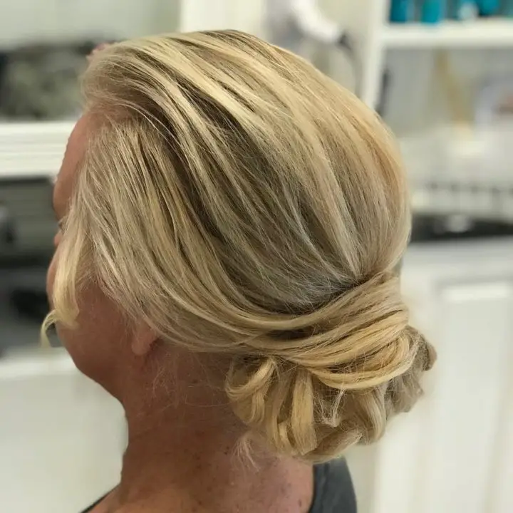 Messy Chignon Updo