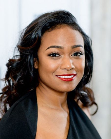 Tatyana Ali Curly Hairstyle