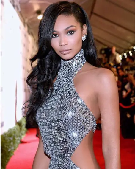 Chanel Iman Long Wavy Hairstyle