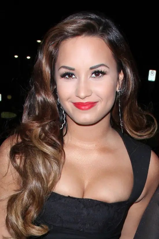 Demi Lovato Long Hairstyle