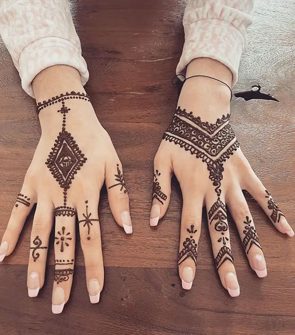 Simple and Easy Application Makes the Mehndi Design Perfect