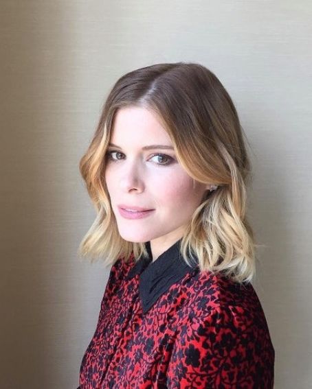 Kate Mara Wavy Bob Hairstyle