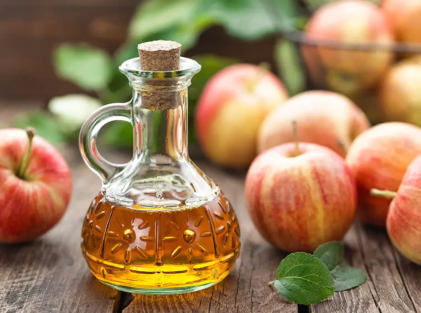 does apple cider vinegar remove scars