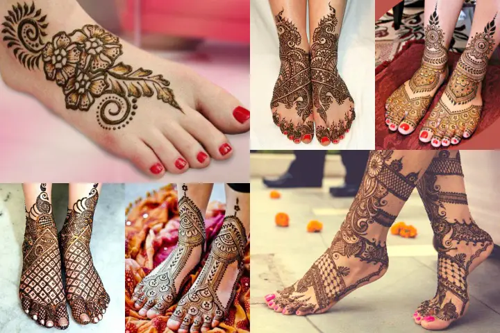 foot mehndi designs