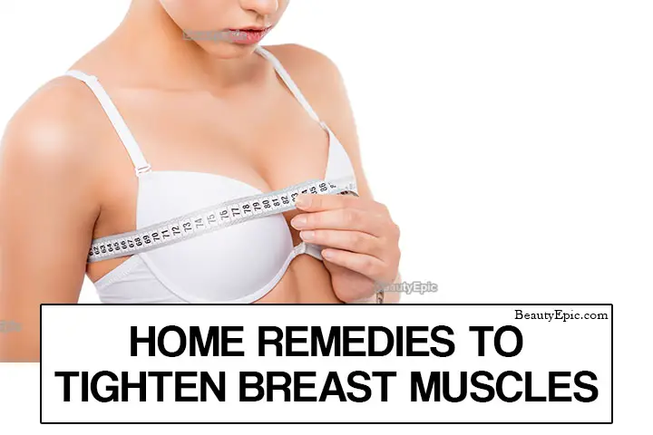 how to tighten your breast naturally at home