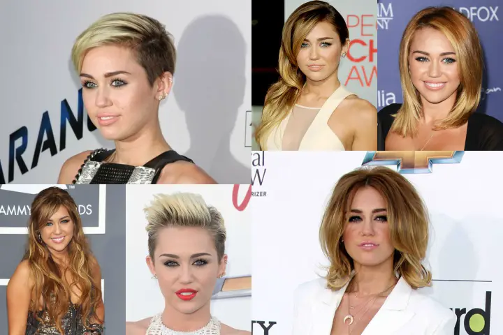 miley cyrus hairstyles