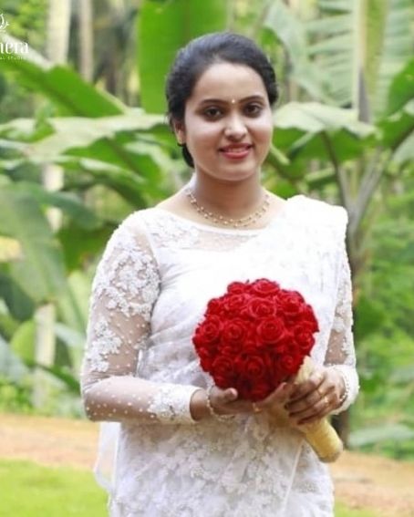 White Embellished Bridal Saree